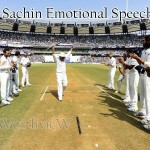 Sachin’s last speech on cricket ground in Wankhede stadium mumbai
