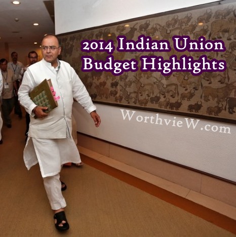 2014 Indian Union Budget Highlights