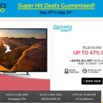Flipkart’s Electronics Sale – Deals on Mobiles, Home Appliances, Tablets + Extra 10% OFF on Axis Bank Cards