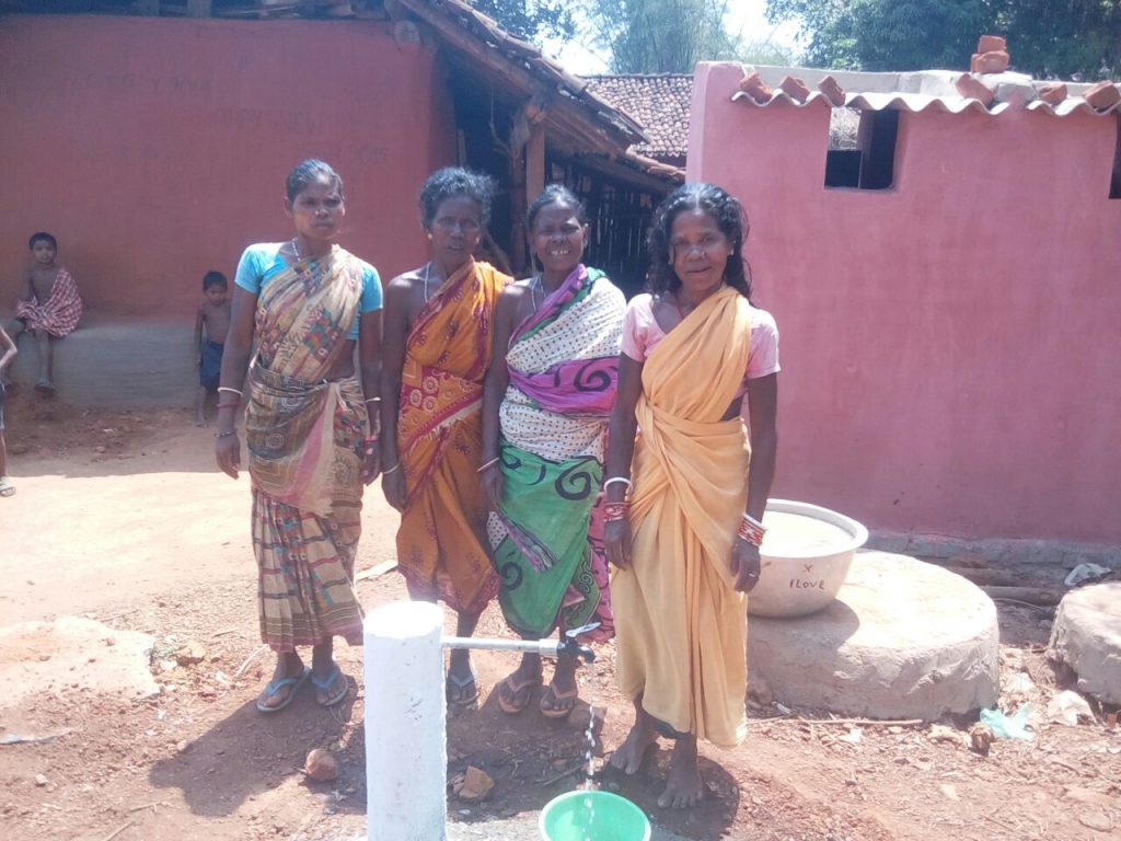 Villagers getting individual Water Post