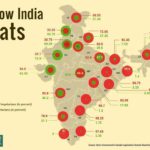 Vegetarians vs Non Vegetarians percentage in India