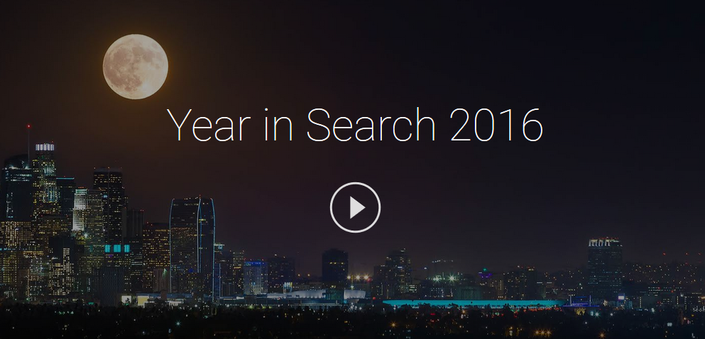 See What People Searched for the most in 2016 – Year in Search