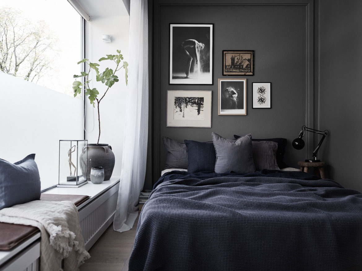 Rules To Remember When You Want Dark Walls in a Small Apartment