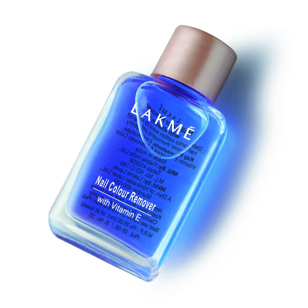 Acetone nail color remover