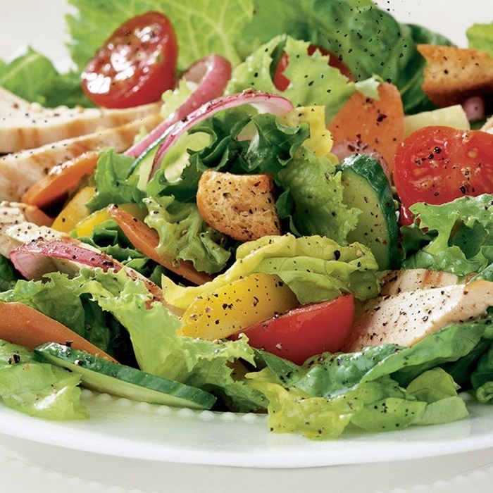 A filling green salad