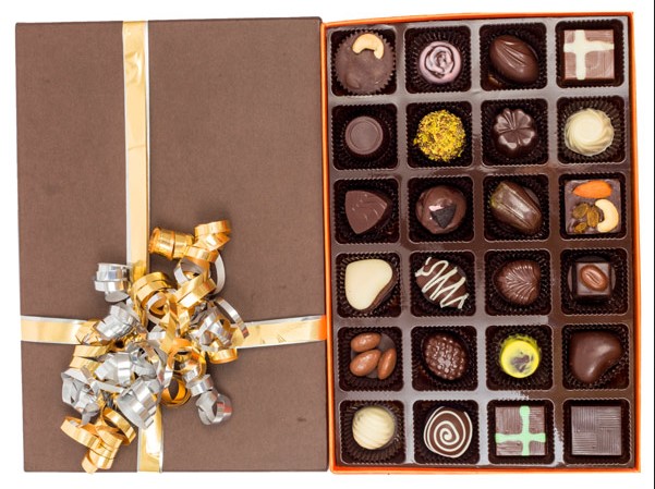 assorted box of chocolates