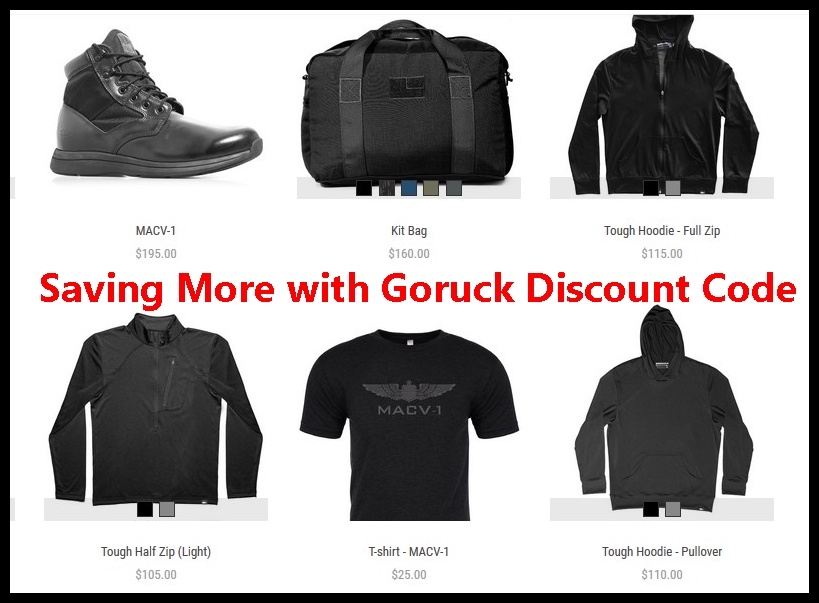 Saving More with Goruck Discount Code WorthvieW