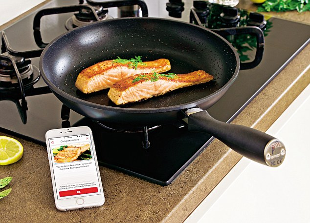 Pantelligent frying pan