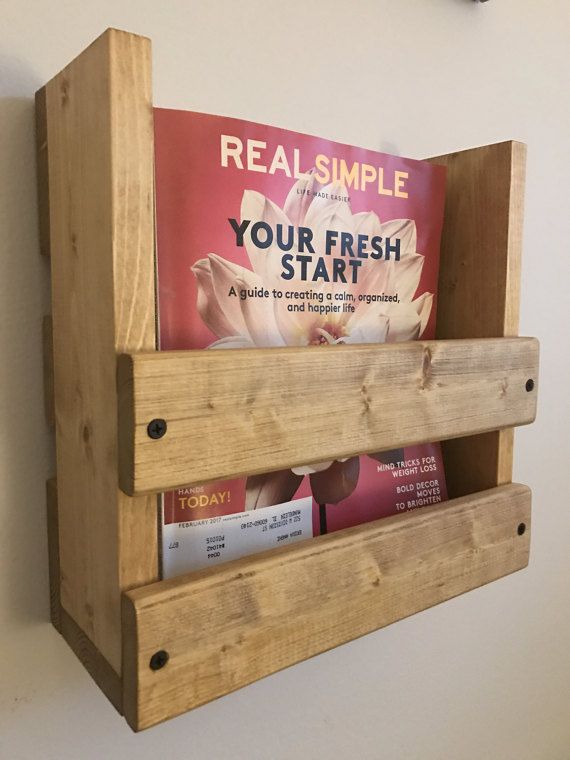 Simple Magazine Holder
