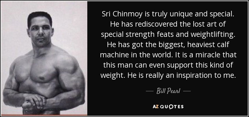Bill Pearl Reflects on Sri Chinmoy’s Weightlifting Journey as a Mentor and Coach