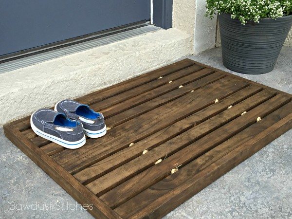 Wooden Doormat