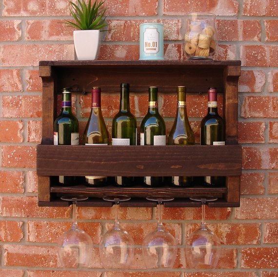 Wooden Wine Rack