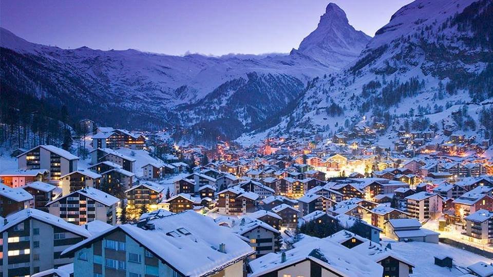 Zermatt-Switzerland-snowfall