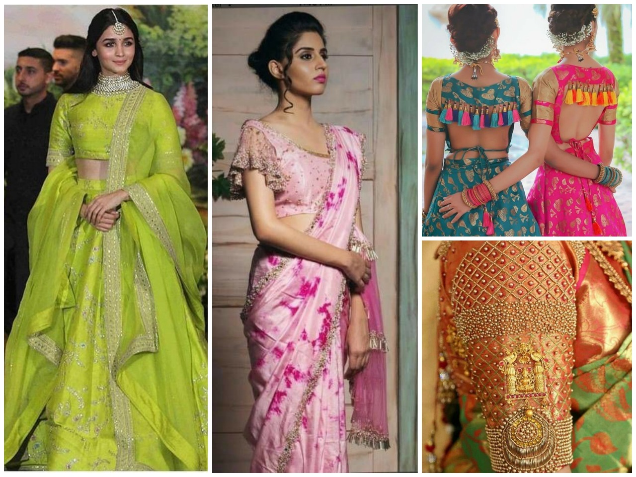 Four Mind-Blowing Blouse Designs Which You Will Regret Missing!