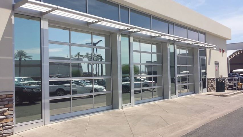 Commercial garage doors