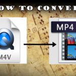How to convert M4V video formats to MP4 video formats