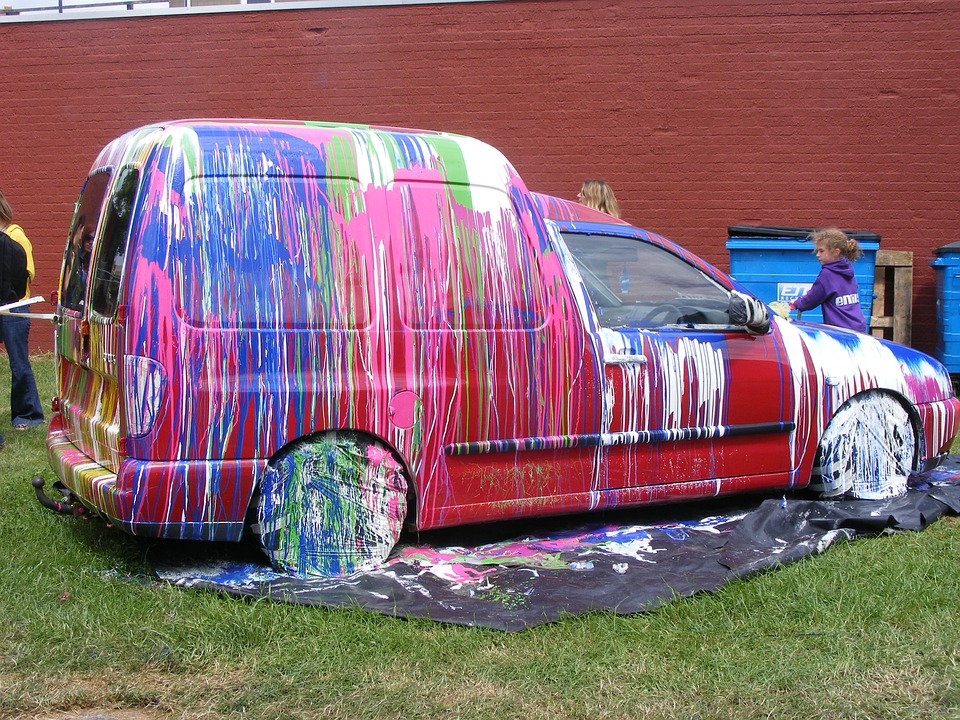 paint car