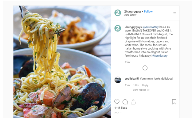 Instagram Brand awareness