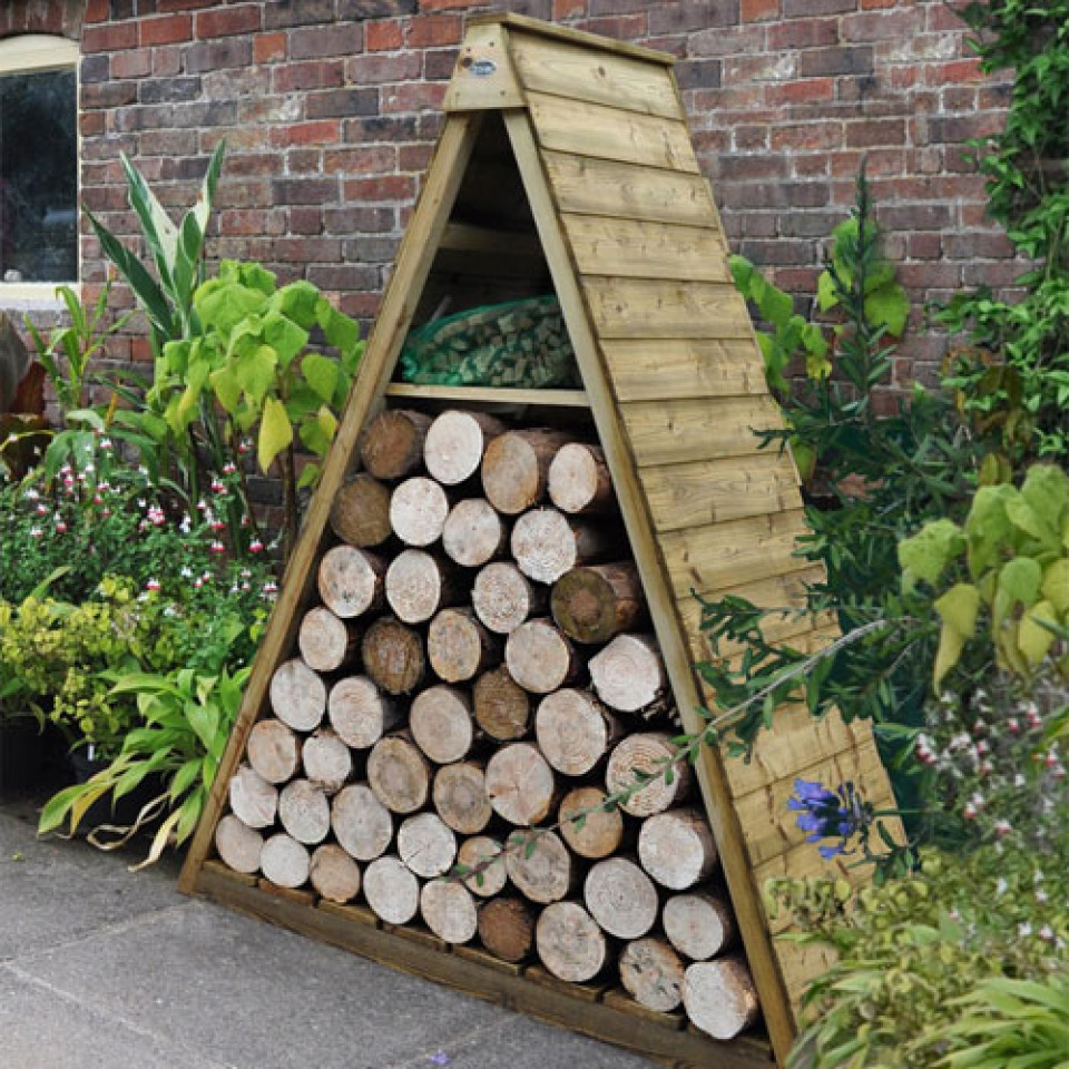 Forest Garden Pinnacle Log Store 