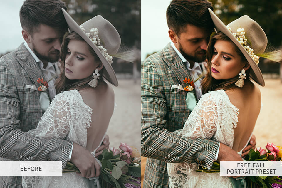 FREE Fall Portrait Preset