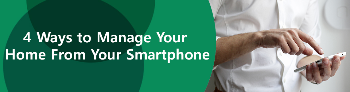 Smartphone-home-management