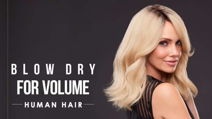 How to Blow Dry Human Hair Wig