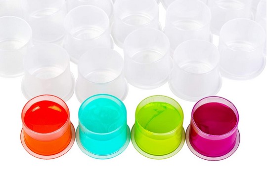 Tattoo ink caps