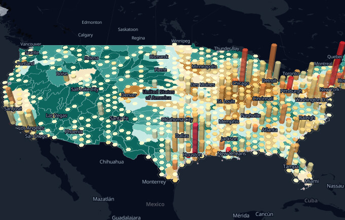 Putting Data Visualization on the Map with Mapping Software