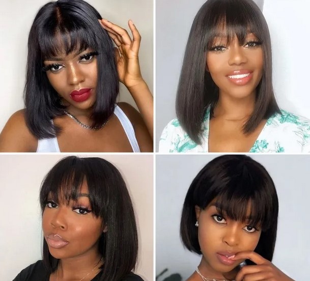 Make a New Style With Kriya Wigs With Bangs