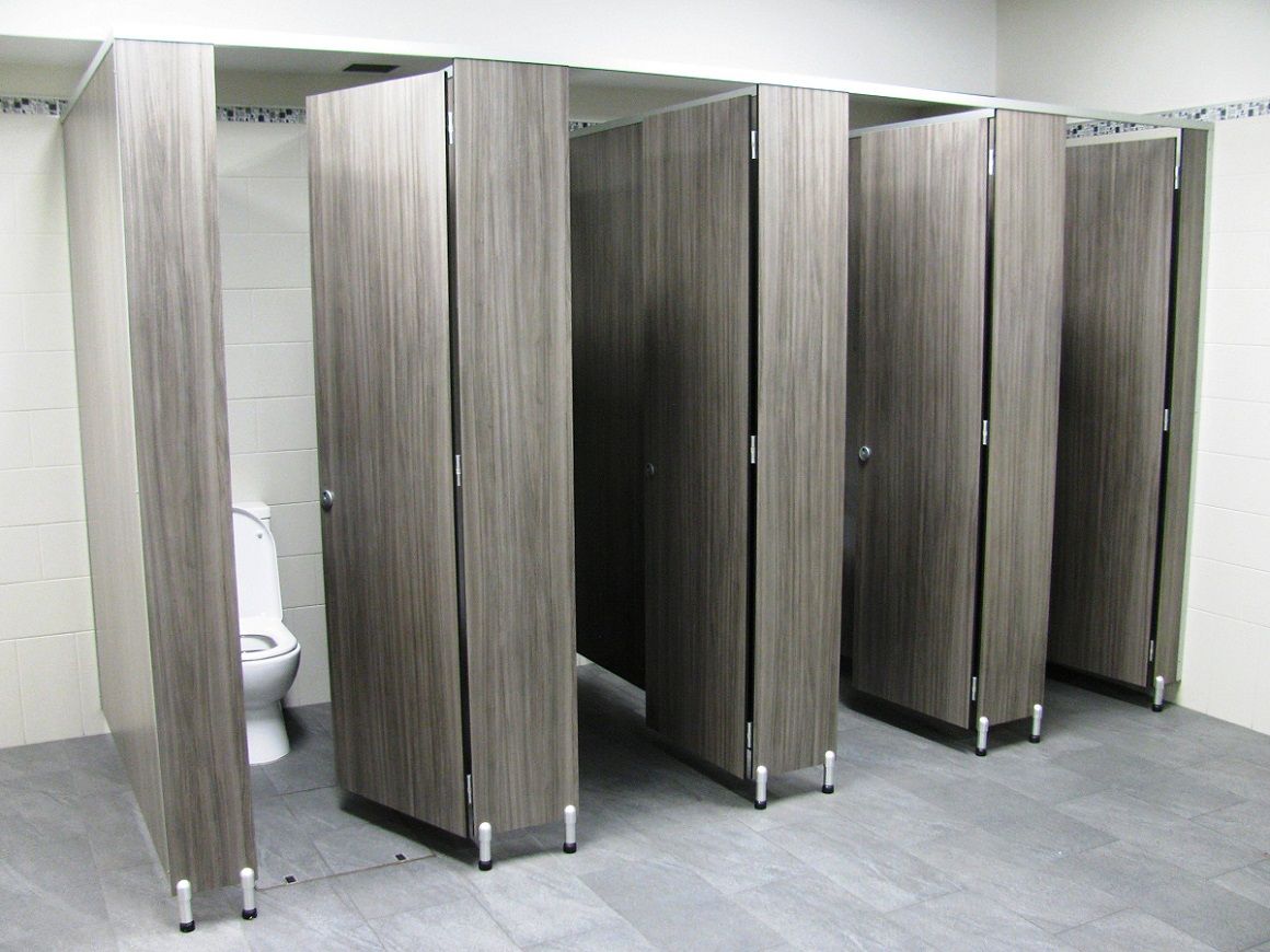 What Are Bathroom Stalls Made Of?