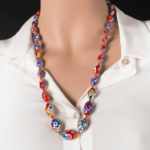 Prefer a Traditional Classic Style With Modern Bead Glass Necklaces