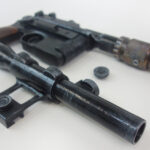 Iconic DL-44 Han Solo Blaster Pistol props
