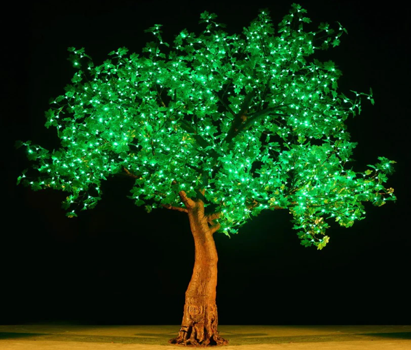 LED Maple Trees: Outdoor Elegance