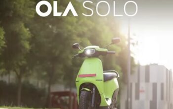 ola solo India’s first self-driven electric scooter