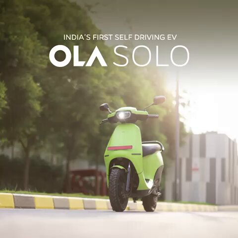 OLA Solo: India’s First Self-Driven Electric Scooter