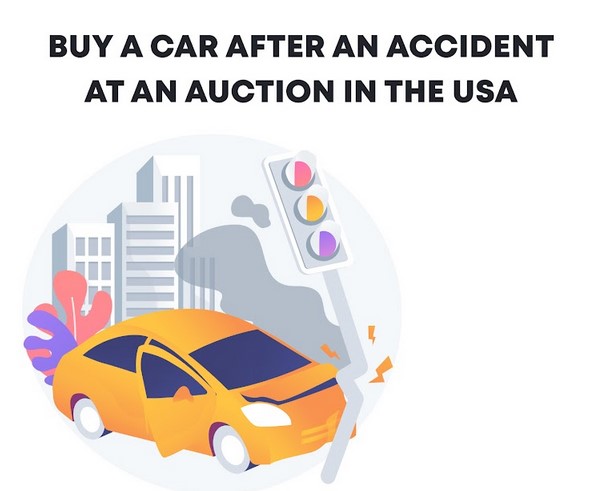 Buy a Car After an Accident at an Auction in the USA