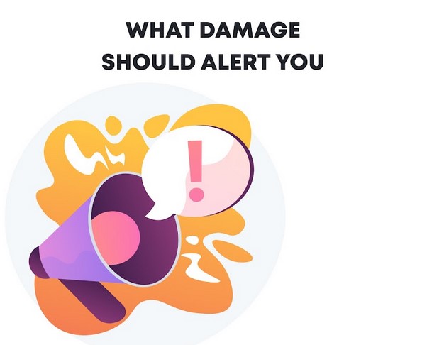Damage alert
