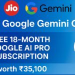 Reliance Jio Partners with Google: Free 18-Month Gemini AI Pro Access for 5G Users Aged 18-25
