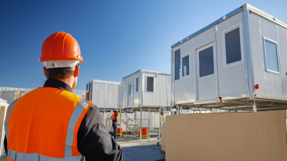 Containerized office premises