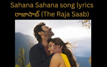 Sahana Sahana song lyrics Raja Saab Prabhas