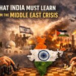 India lessons from Middle east crisis