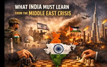 India lessons from Middle east crisis
