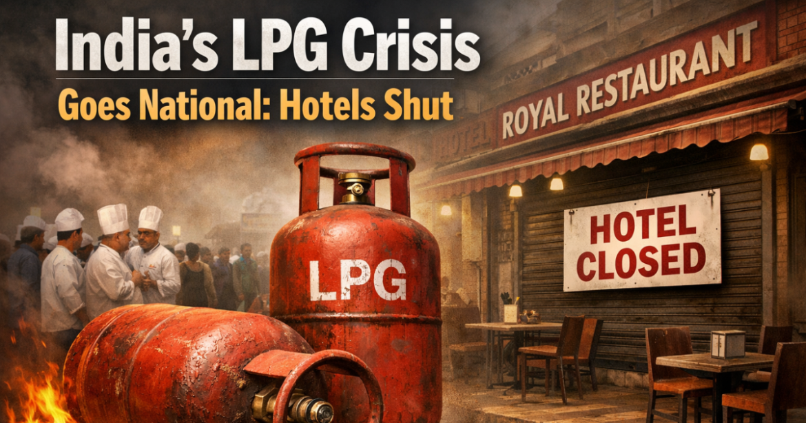 India’s LPG Crisis Goes National: Hotels Shut in Mumbai, Menus Gutted in Tamil Nadu, Black Markets Emerge in Delhi