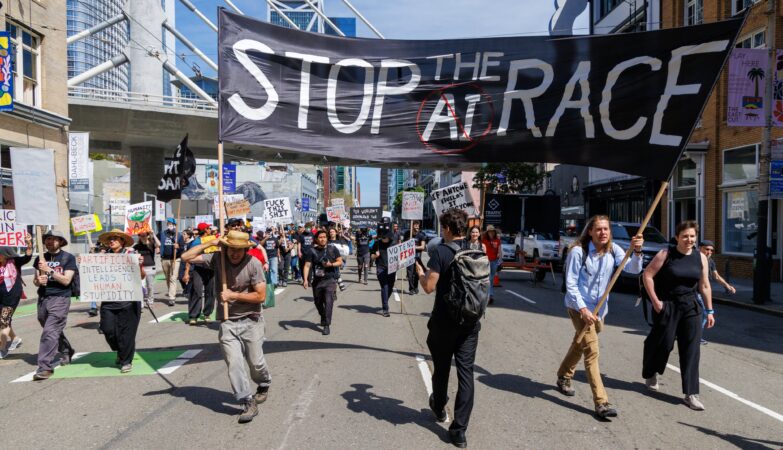 Stop the AI - AI Safety protest