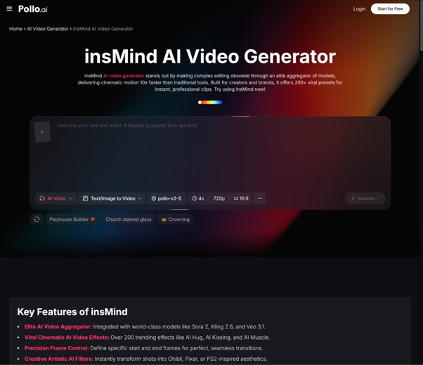 insMind video generator