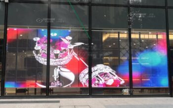 Outdoor Transparent LED Displays for Retail Stores