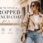Cropped Trench Coat