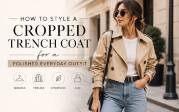 Cropped Trench Coat
