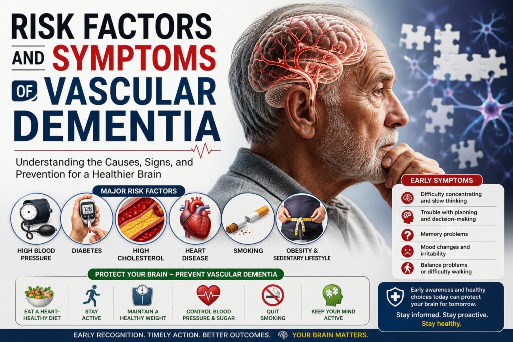 Risk Factors and Symptoms of Vascular Dementia