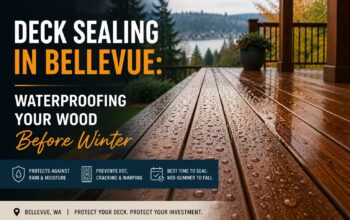 Deck sealing Bellevue